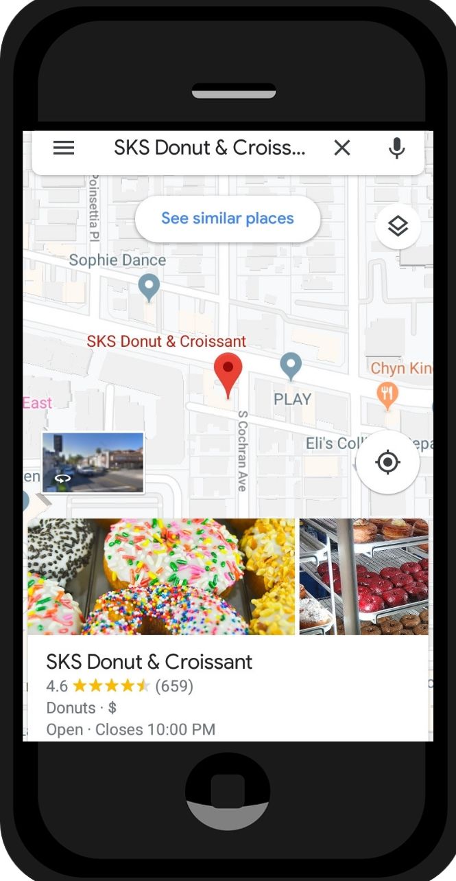 Google My Business Donuts and Croissants - 2